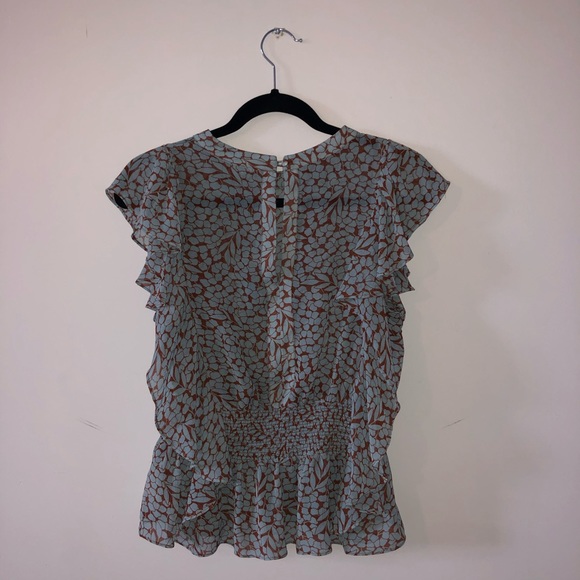 Anthropologie ruffle blouse - Picture 3 of 4